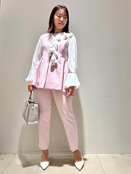 Amazon.co.jp: [セルフォード] パールペプラムジレ CWFV251023LPNKF